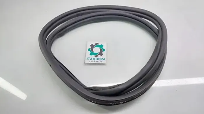 Borracha Carroceria Tampa Traseira Fiat Mobi Ano 2020 2021 Preto