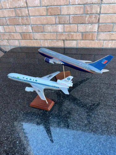 Maquete aviação Varig United