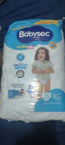 Vendo pacote de fralda por 70 reais 
