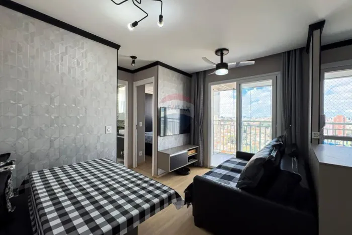 Apartamento Mobiliado na Vila Prudente - 27º Andar, 1 vaga, 2 quartos, R$465.000,00 com vi