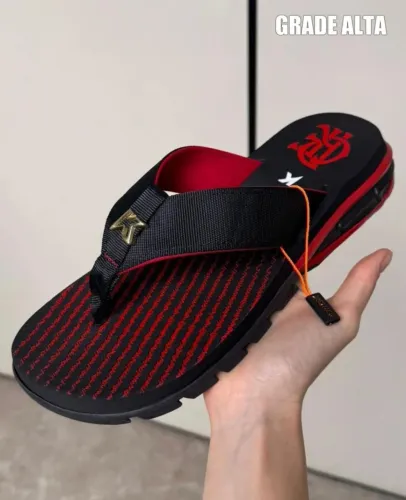 Chinelo kenner Flamengo Premium time kener orack
