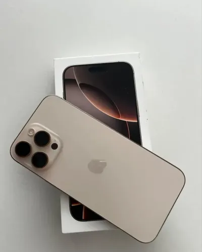 16 pro Max 256 gb DESERT