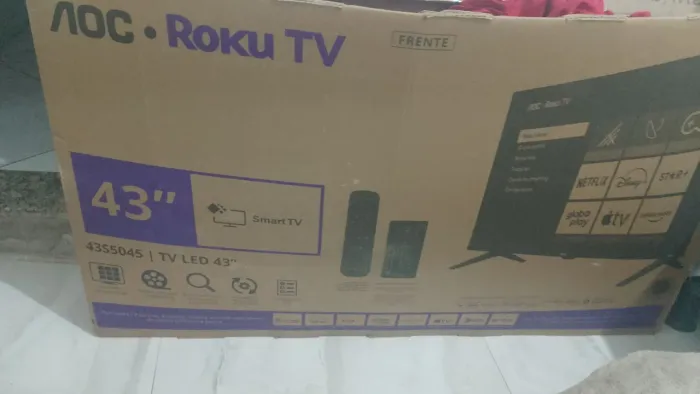 Smart TV semi nova