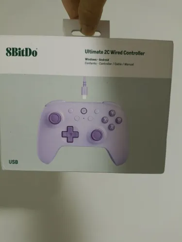 Controle 8bitdo Ultimate 2C Tmr Pro Lançamento Hall Effect Pc, Android