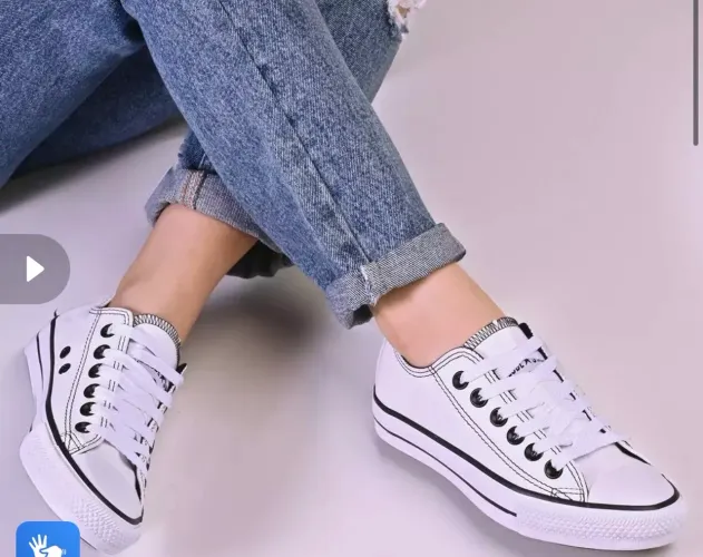Tênis casual star courino infantil TAM 33 branco