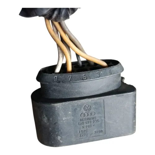 Plug conector chicote farol audi a3 vw golf bora 1995 2003
