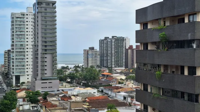 Apartamento à venda no Canto do Forte em Praia Grande com Vista Mar