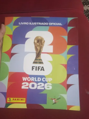 Álbum de figurinhas da copa do mundo de 2026.