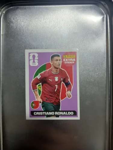 Cristiano Ronaldo - Extra Sticker (Legend Roxa)