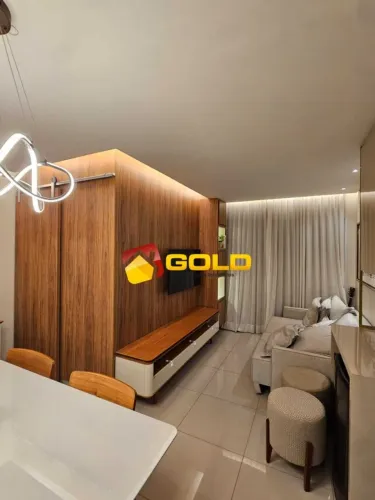 Apartamento para Venda em Uberlândia, Centro, 2 dormitórios, 1 suíte, 2 banheiros, 2 vagas