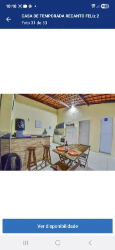 Casa temporada Recanto Feliz