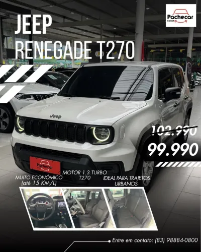 Jeep Renegade T270 1.3 TB 4X2 Flex Aut. 2024