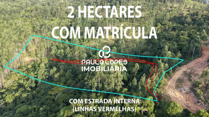 2 HA para refugio na montanha c/ NASCENTE nas motanhas - TERRENO