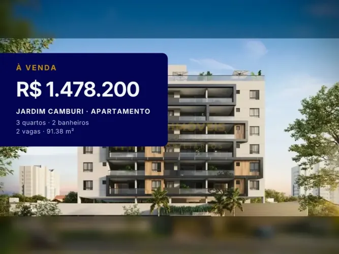 Sofisticação e localização privilegiada em Jardim Camburi Edifício Rovereto!