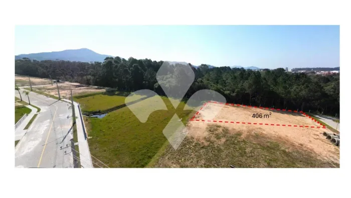 Terreno de 406 m² no Quinta das Palmeiras em Garopaba/SC