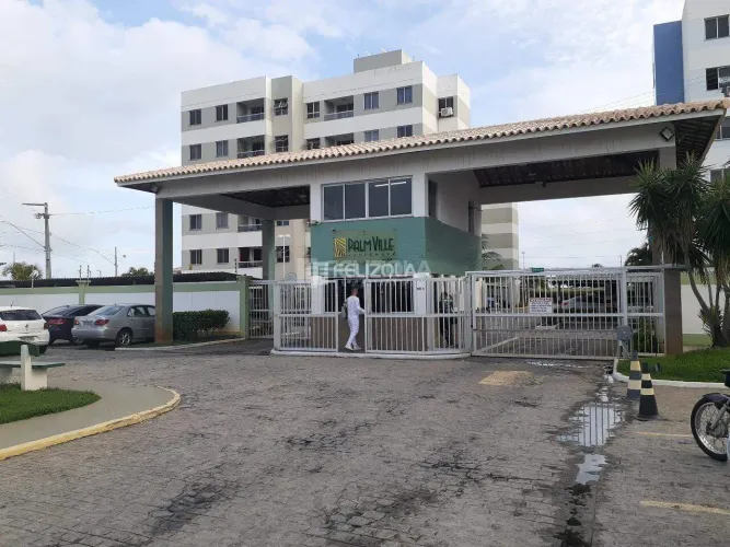 Apartamento para alugar, Condomínio Palm Ville , 3/4, 1 suíte, sala, wc social, cozinha, á