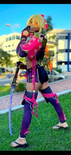 Cosplay Kuki Shinobu Genshin Impact