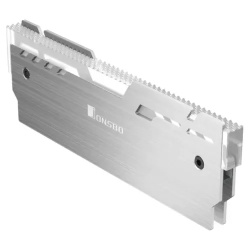 Kit 2 Dissipadores Jonsbo NC-3 ARGB para Memória RAM 5V Prata
