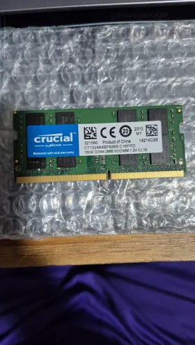 Memória RAM 16gb DDR4 2666Mhz | notebook 