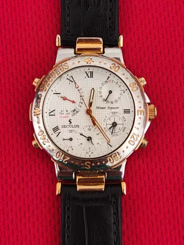 Relogio Séculos Minute repeater Banhado ouro Anos 90
