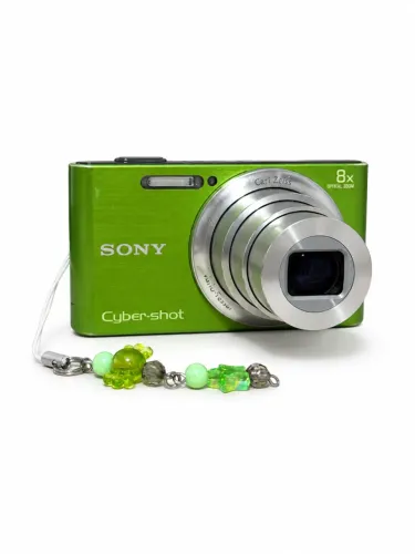 câmera sony cybershot dsc-w730 verde
