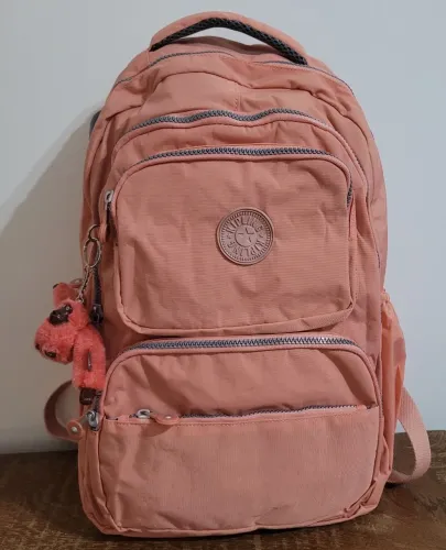 Mochila nova rosa grande