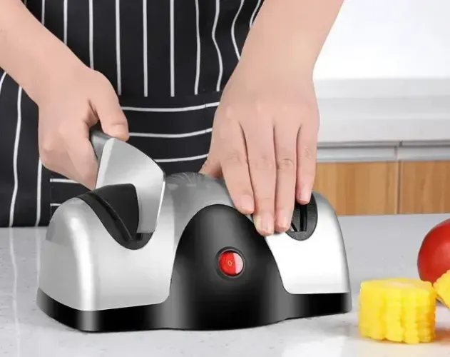Amolador Afiador Elétrico Facas De Cozinha E Esportivas 110v