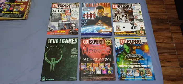 Revista PC Games , Jogos - CD Expert, Full Games - GTA 2, Quake 2, Empire Hearts - LOTE