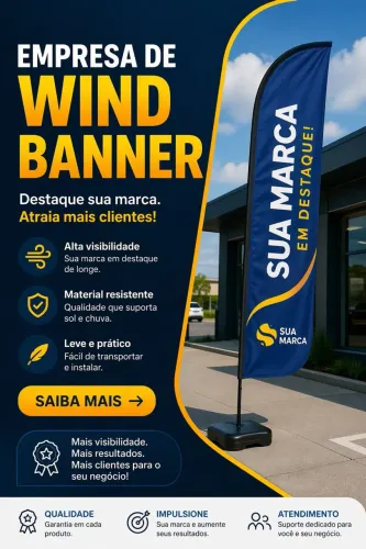 Wind Banner/Kit completo