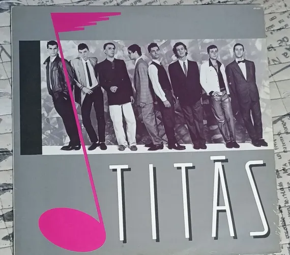 LP Titãs 1988 Original WEA - Vinil Rock Nacional