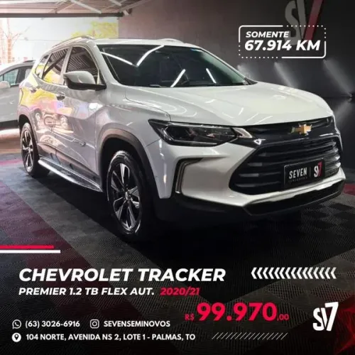 Chevrolet Tracker Premier 1.2 Turbo 12V Flex AUT 2021