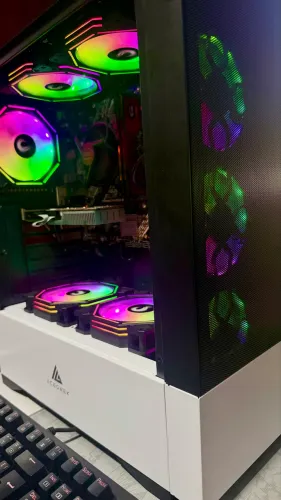 PC GAMER ASUS I5 10400F - 16GB RAM - 256GB SSD - Impecável
