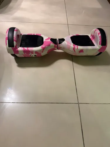 Hoverboard Elétrico 6.5 Led Bluetooth - Rosa 