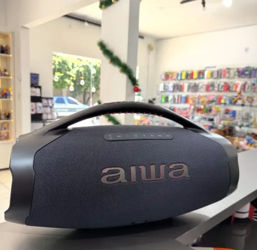 Caixa AIWA  boombox plus ( Lacrada ) 