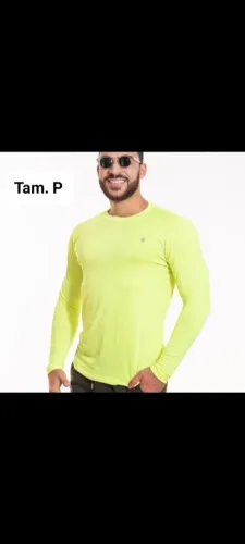 Camisa de proteção UV manga longa em poliamida unissex