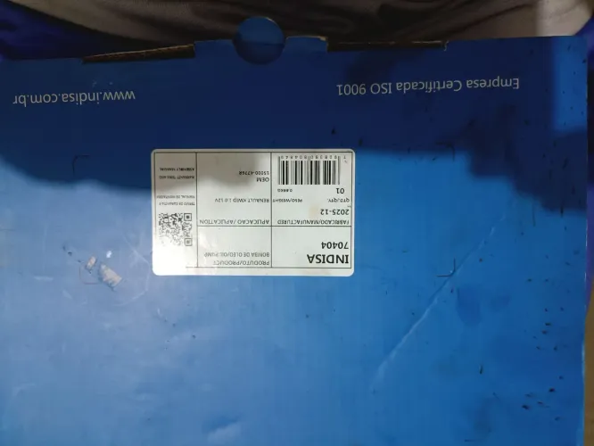 Reparo de bomba de óleo - kwid 1.0 3c 12v