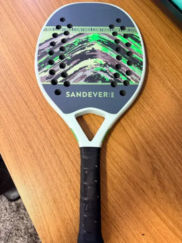 Raquete De Beach Tênis Sandever Control 12 k Carbono