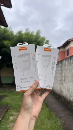 Carregador para Celular 30w TurboTipo C para Tipo C e Tipo C para iOS