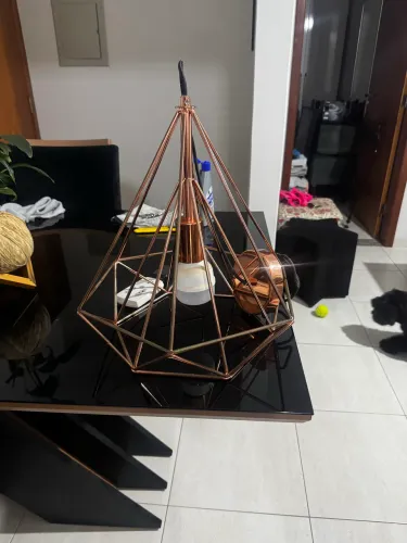 Luminária pendente cobre 
