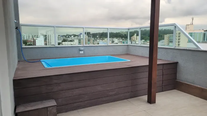 apartamento Duplex 120m 3 quartos com piscina em Jardim Camburi - Vitória - ES