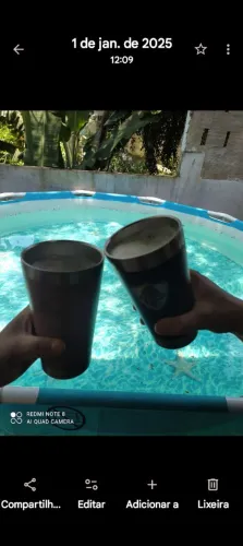 VENDO OU TROCO PISCINA 