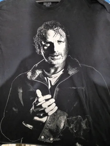 camisa the walking deadrick 
