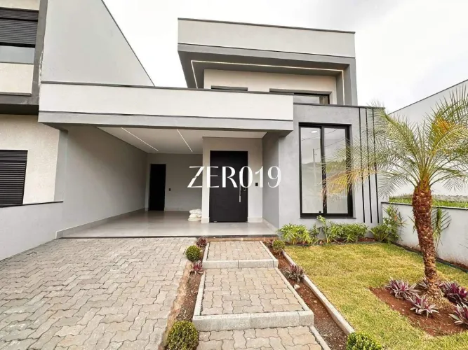 Casa em condomínio com140 m² no Residencial jardim Dos Lírios - Paulínia SP