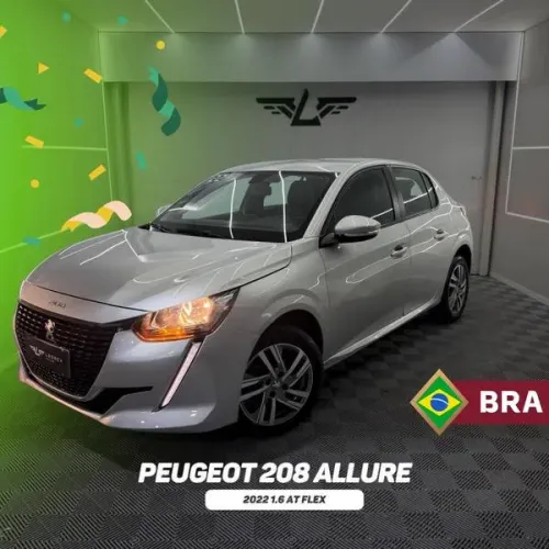 Peugeot 208 Allure 1.6 Flex 16V 5P Aut. 2022