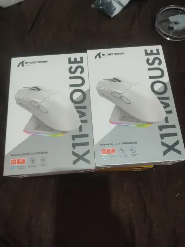 mouse attack shark x11 branco