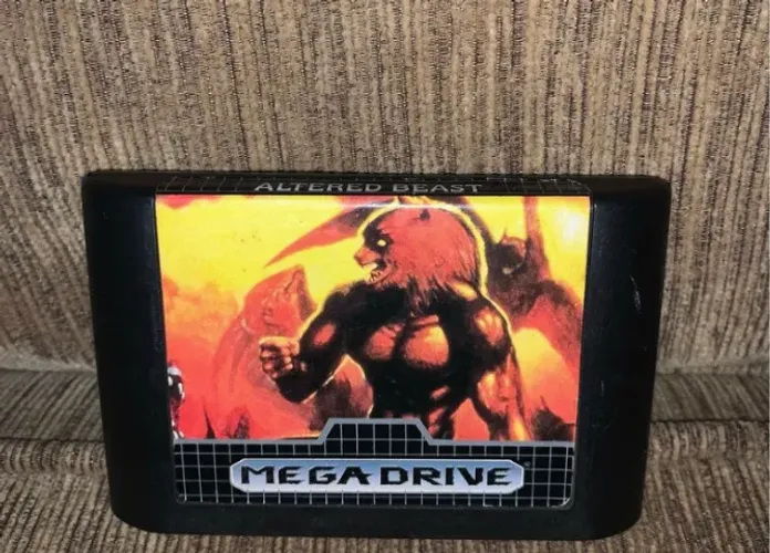 jogo altered beast sega mega drive tec toy ótimo estado