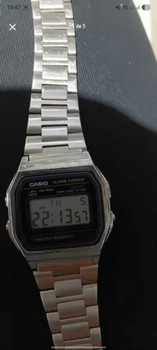 Relogio casio funcionando