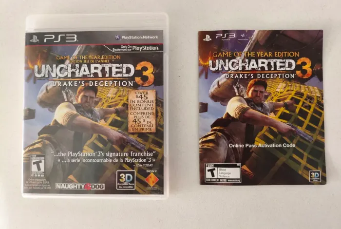 Jogo Uncharted 3 original PS3