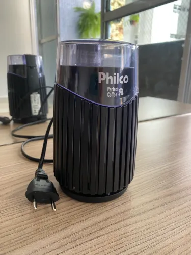 LEIAM A DESCRIÇÃO. Moedor de café, Perfect coffee, 160W, Preto, 127v, Philco