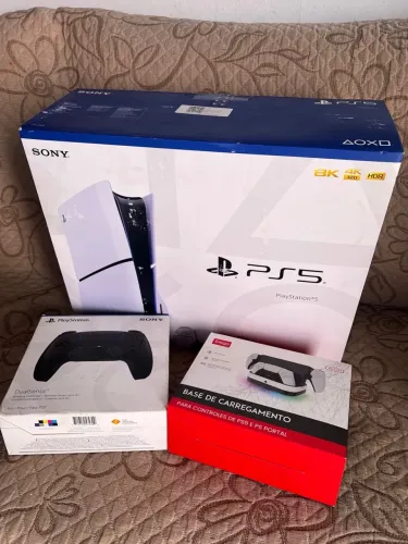PS5 Slim 1TB ( troco iPhone 15 pro Max )